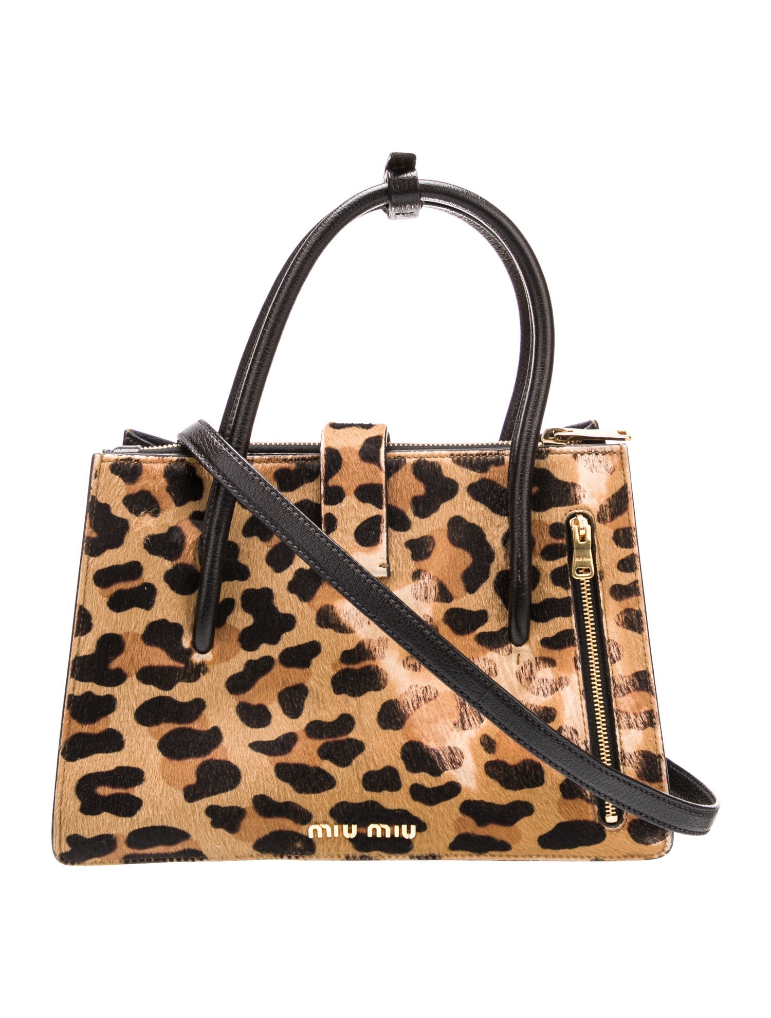 Miu Miu Ponyhair Shoulder Bag